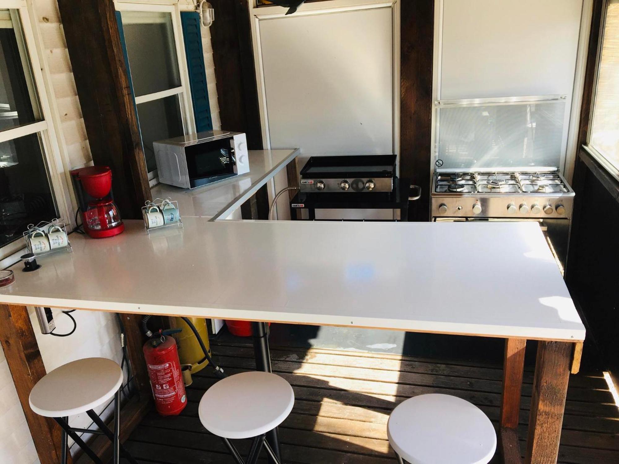 Mobil-Home Avec Grand Jardin Sérignan Eksteriør billede